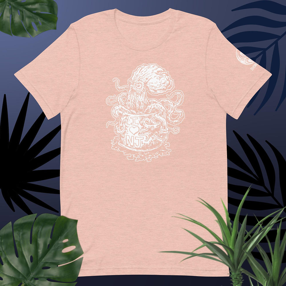 Thumbnail: I Heart NJ - Squid Unisex T-Shirt