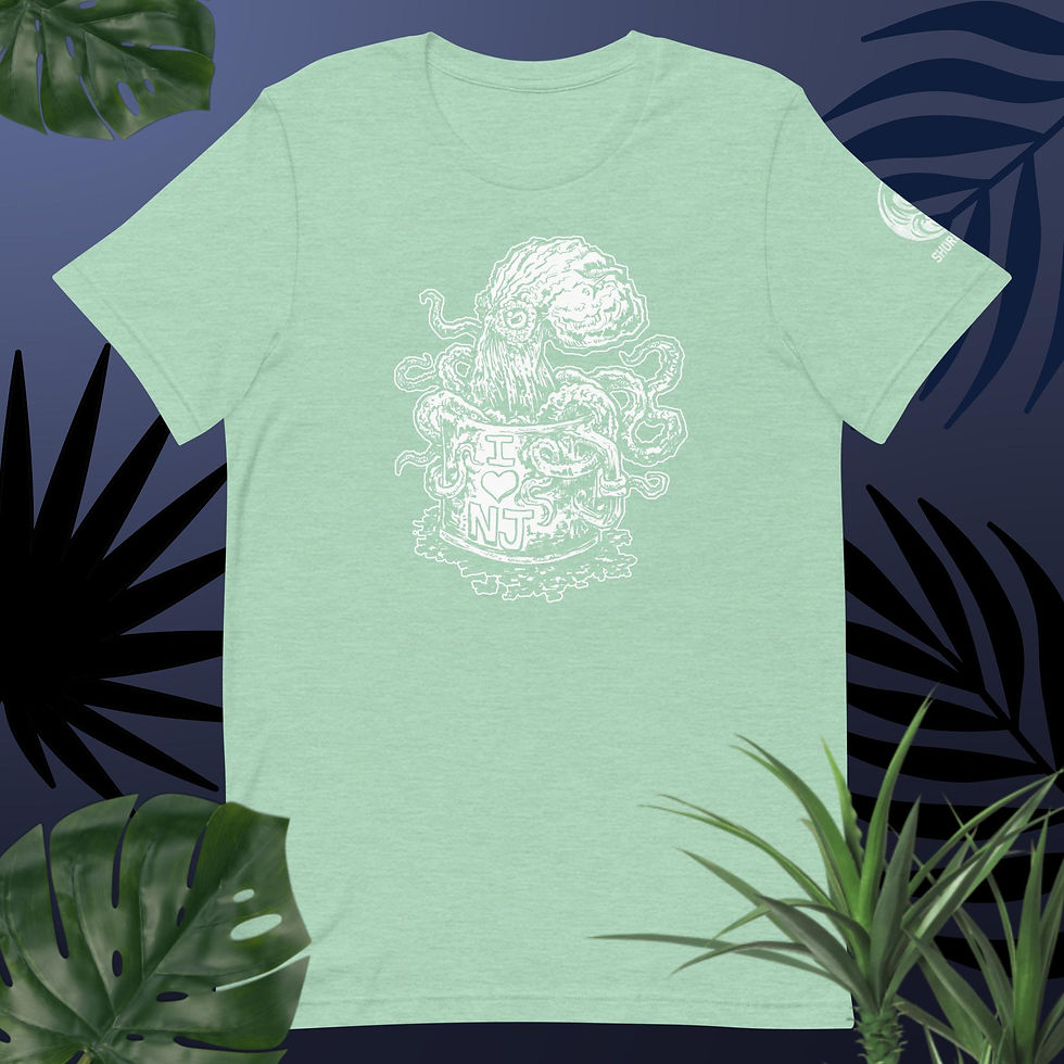 Thumbnail: I Heart NJ - Squid Unisex T-Shirt
