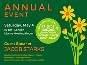 ANNUAL Meeting May 4 Guest Speaker sign (24 x 18 in).png