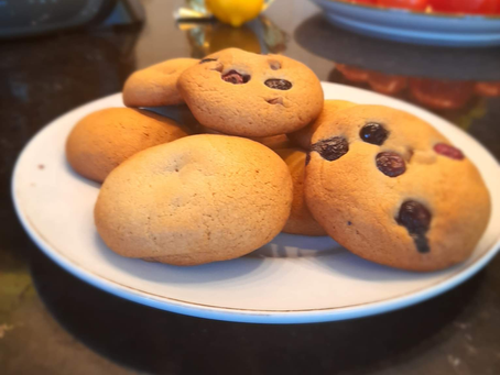 Biscuits aux pépites de chocolat moelleux
