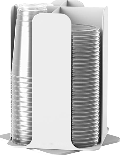 Folomie Cup and Lid Organizer for Counter content media
