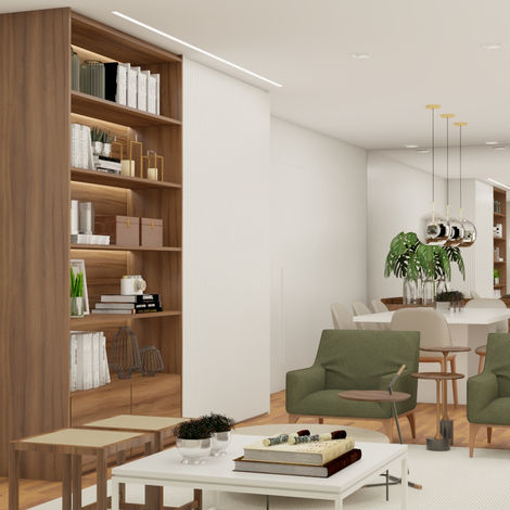 Projeto Residencial da Arkwell Arquitetura  em Panamby grande São Paulo. idealizado pela arquiteta Anna Gabriela Teixeira