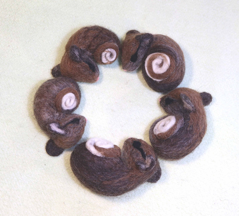 Thumbnail: Baby Possum Sculpture