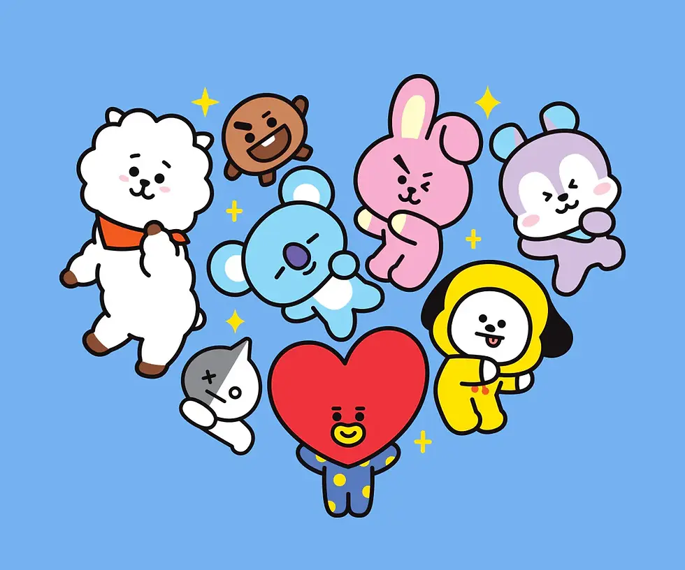 Thumbnail: BT21 RJ Minini Stereo Standing Doll [LINEFRIENDS OFFICIAL]