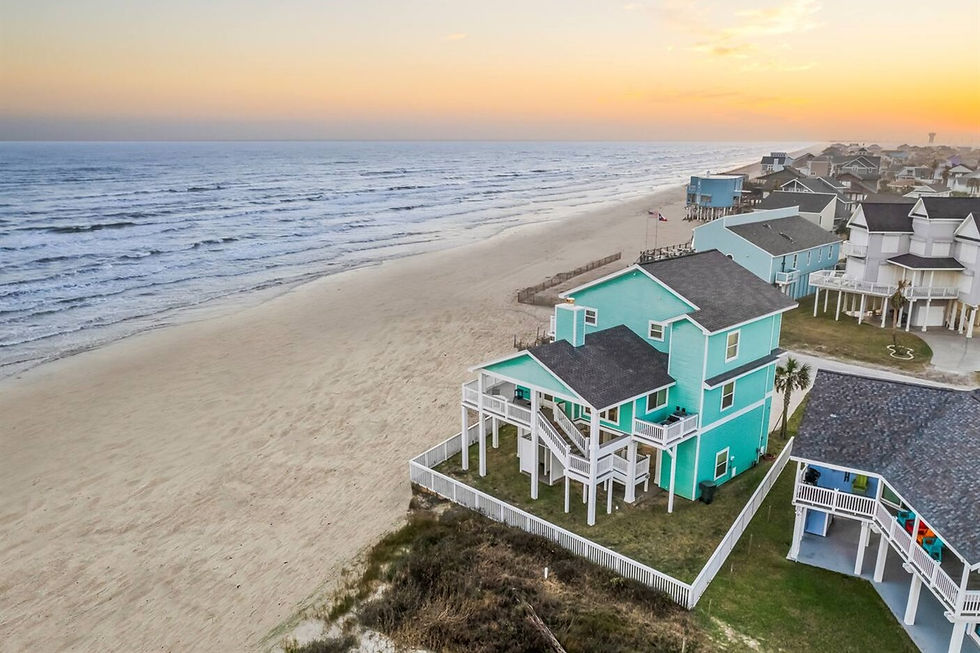 Galveston Outdoors Beach Front Home