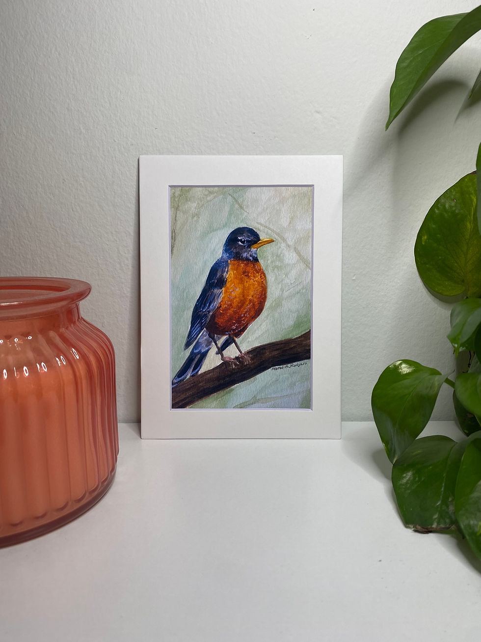 Thumbnail: American Robin Print