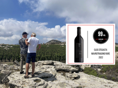Clos Stegasta Mavrotragano Rare 2022: 99/100 από τον James Suckling!