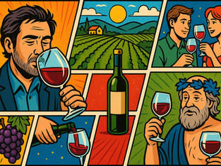 Το κρασί στα κόμικς: Όταν οι γεύσεις γίνονται ιστορίες σε καρέ