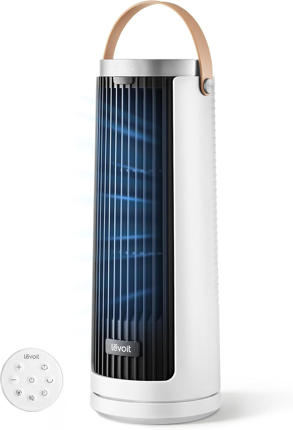 Thumbnail: Levoit Tower Fan for Bedroom, 28ft/s Fans that Blow Cold Air, 28dB Quiet