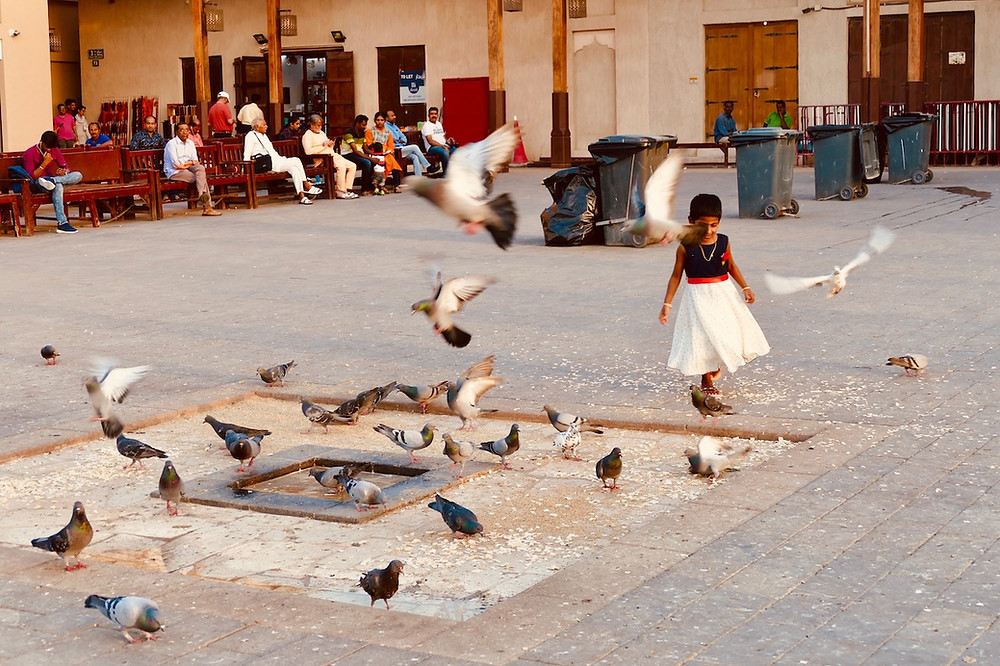 Quartier d'Al Fahidi à Dubaï