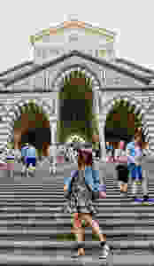 cathédrale de style byzantin Sant Andrea Apostolo surnommé le "Dôme d’Amalfi"