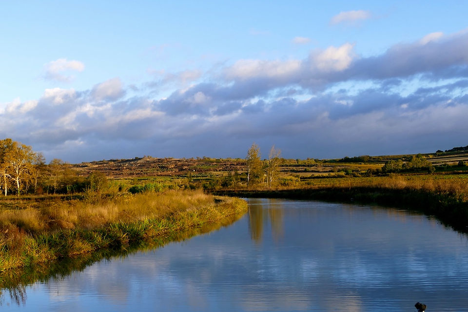 Lever du soleil - Canal du midi