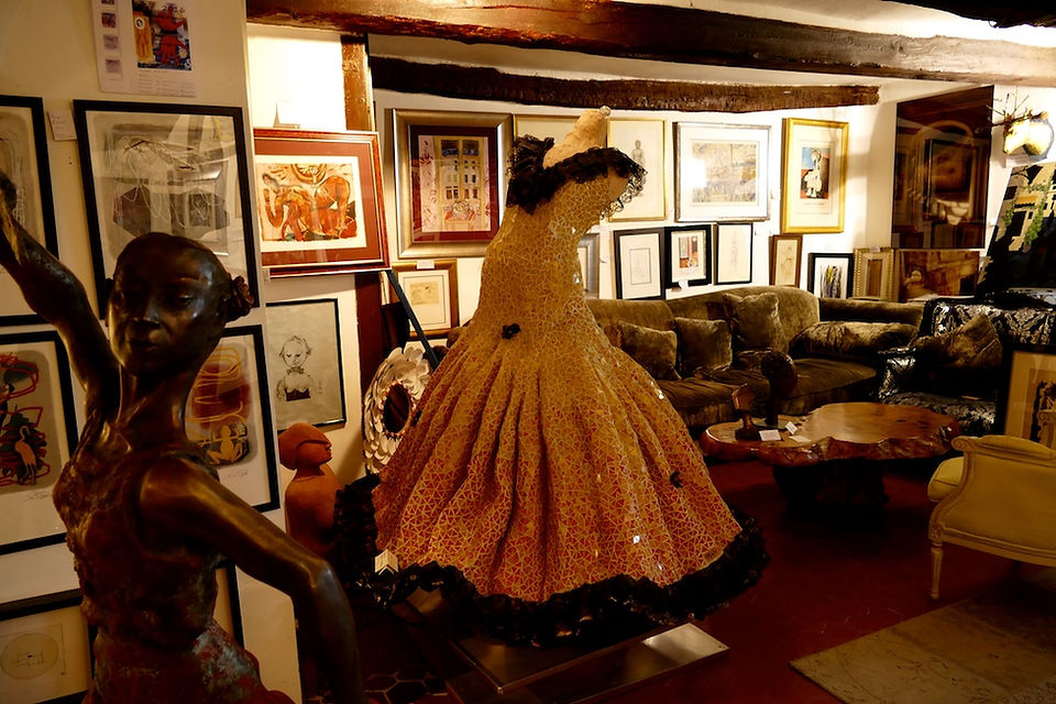 Galerie d'art dans St-Paul-de-Vence