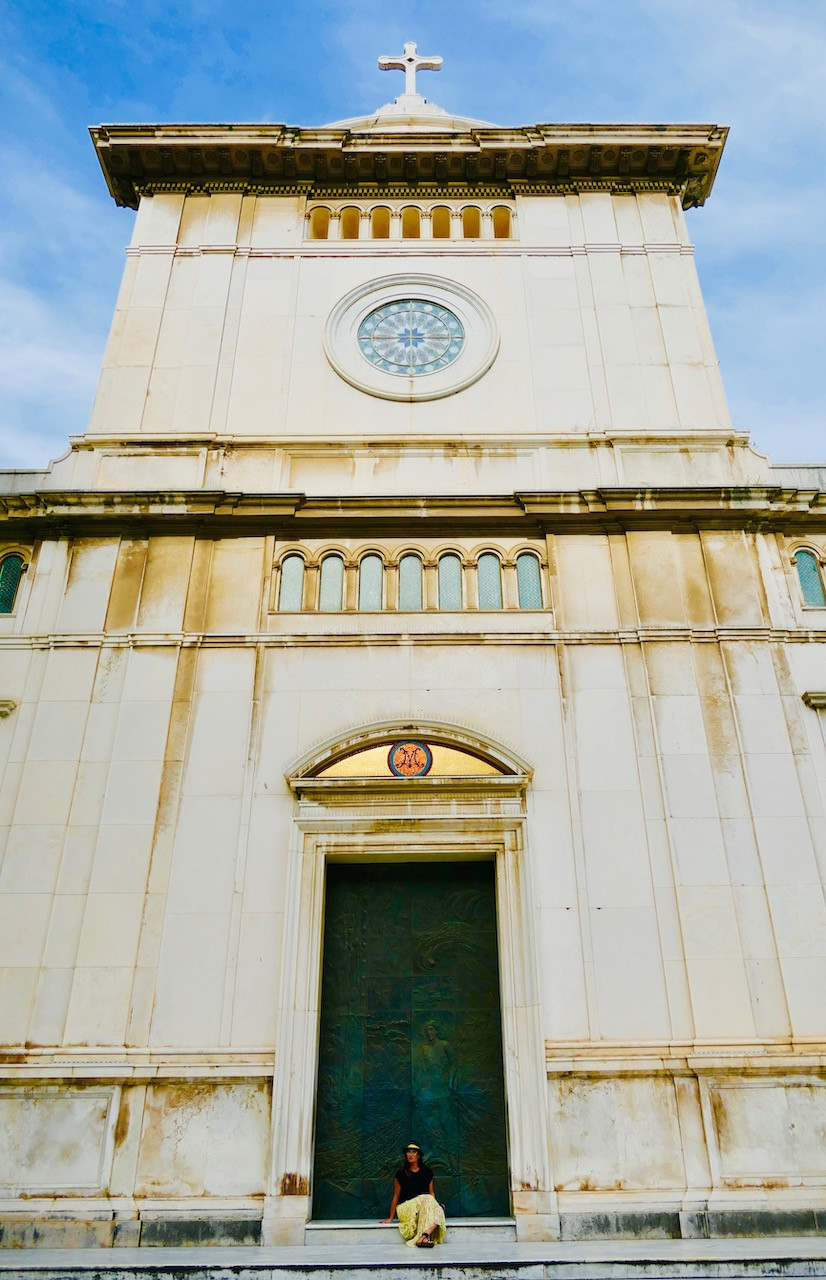 l'église de Positano