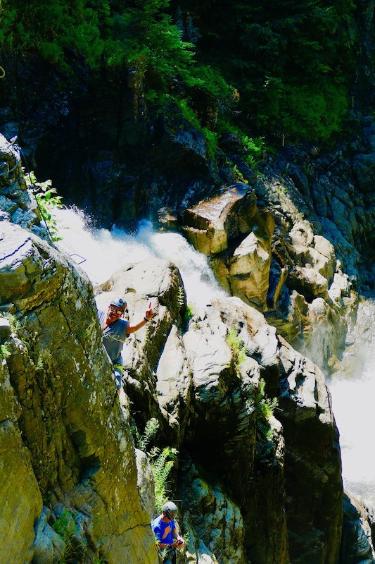 Canyon Sainte-Anne à Québec