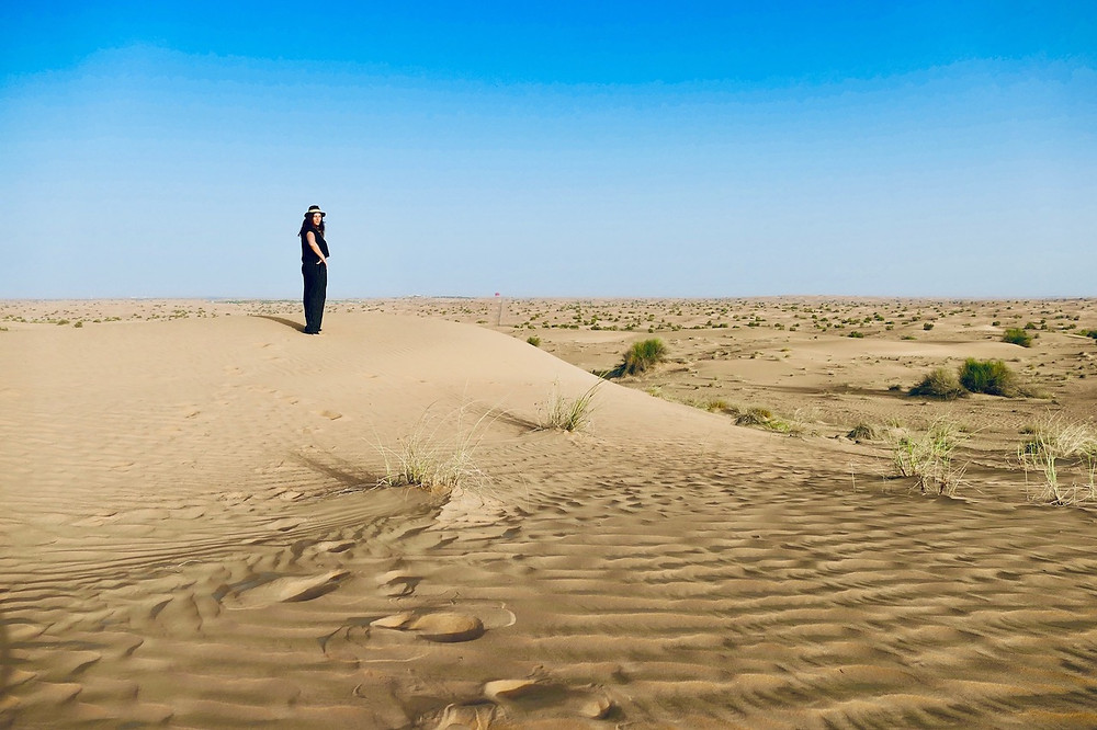 le désert à Dubaï