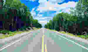 Sur la route 155 vers Saint-Félicien
