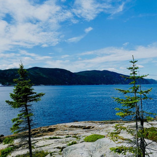 La pointe de l'Islet à Tadoussac