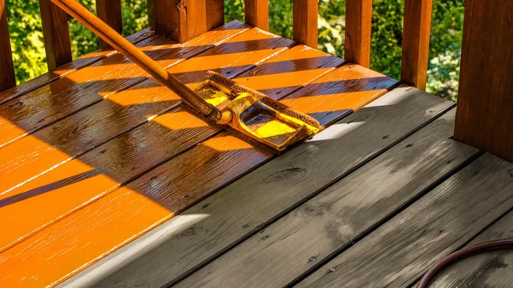 Deck restoration in Alexandria, VA