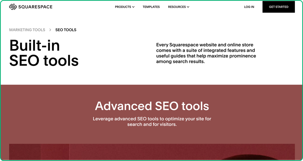 Squarespace offers several features to optimize your site. It is helpful to rank your website higher on search engines such as Google. Learn more!