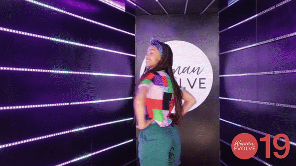 Vogue Booth Hair Flip.gif
