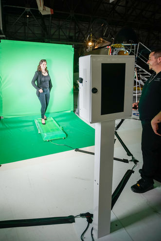 Green Screen Runway
