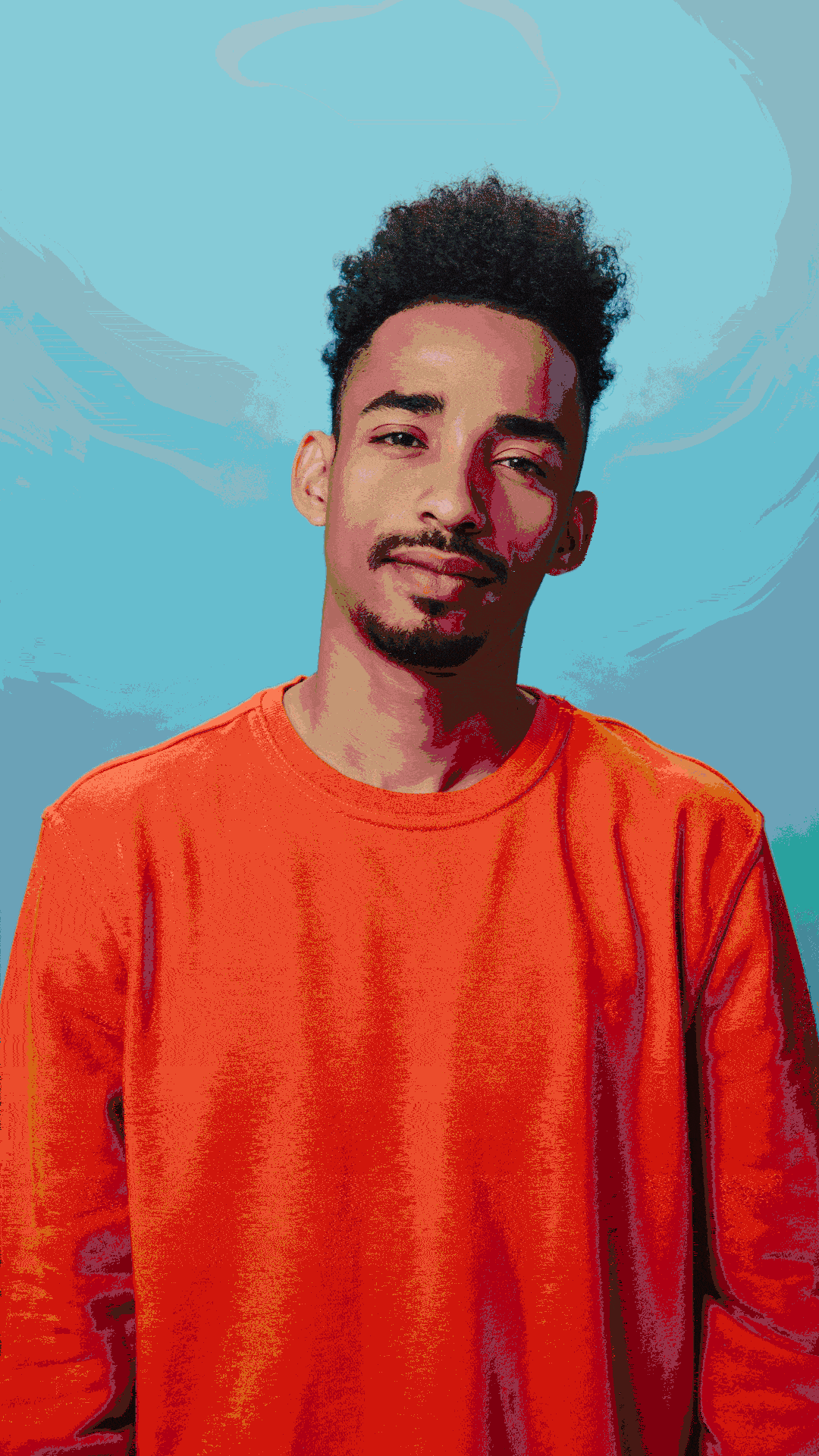 A GIF circulating through different sports styled AI Photos