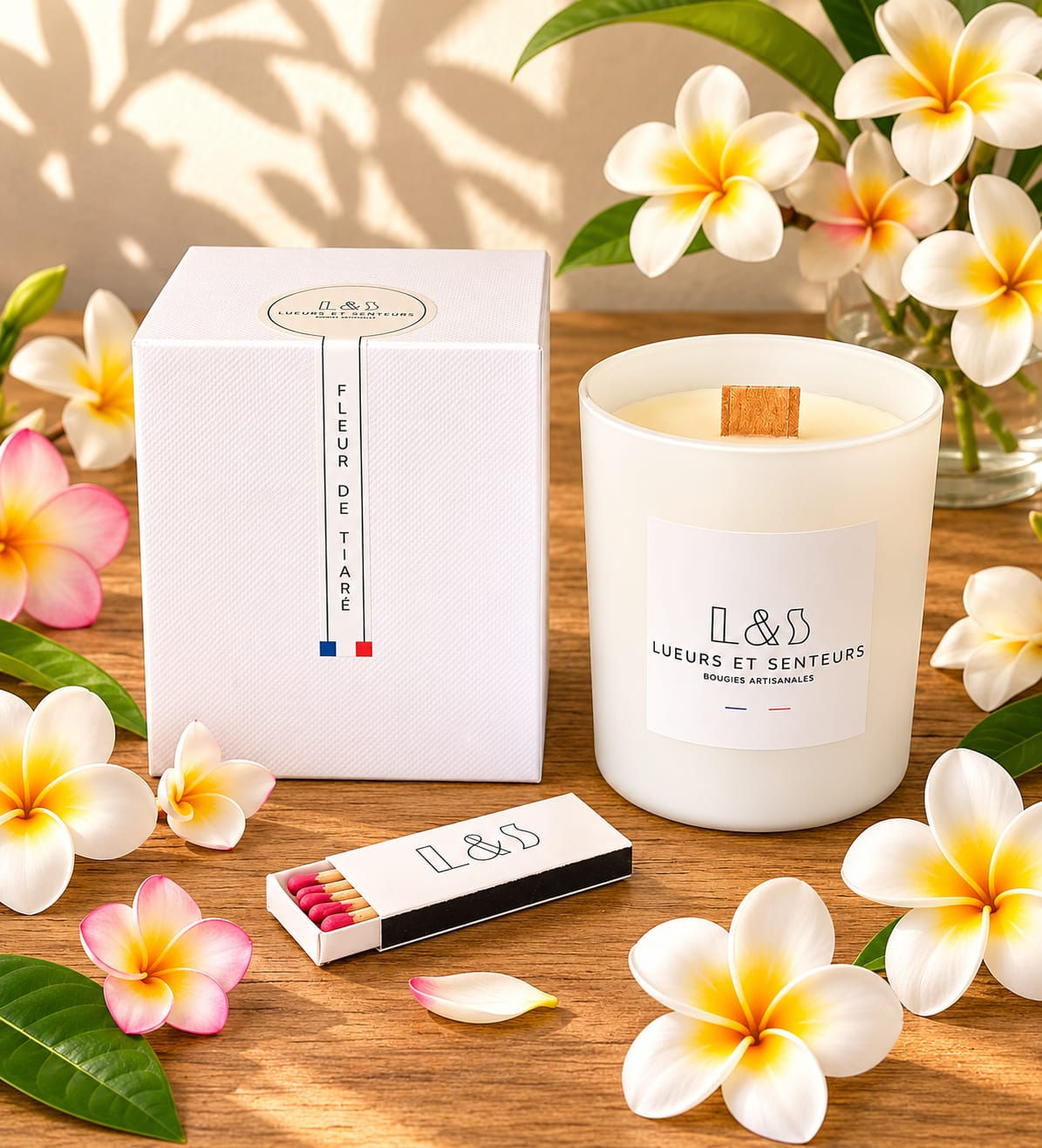 BOUGIE FLEUR DE TIARE