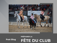 Préparer une fête ou un spectacle au centre équestre🎉