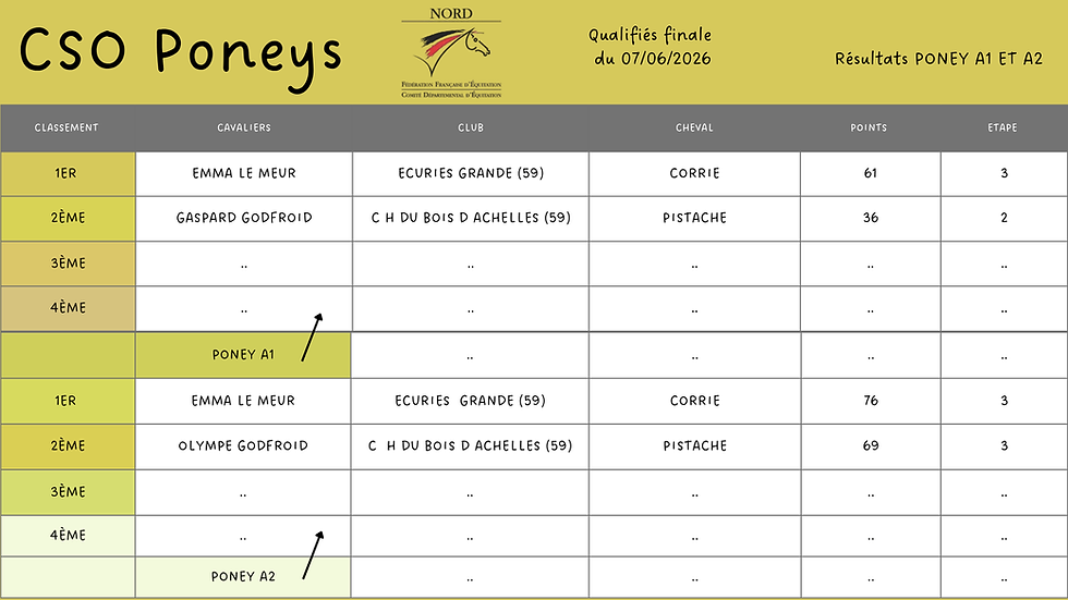 CSO Poney A