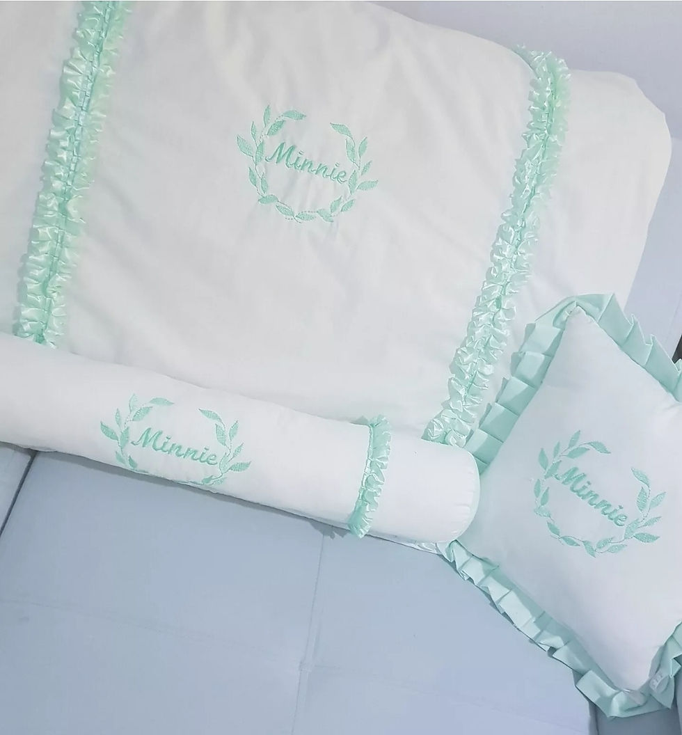 Thumbnail: Personalised Baby Bedding Set