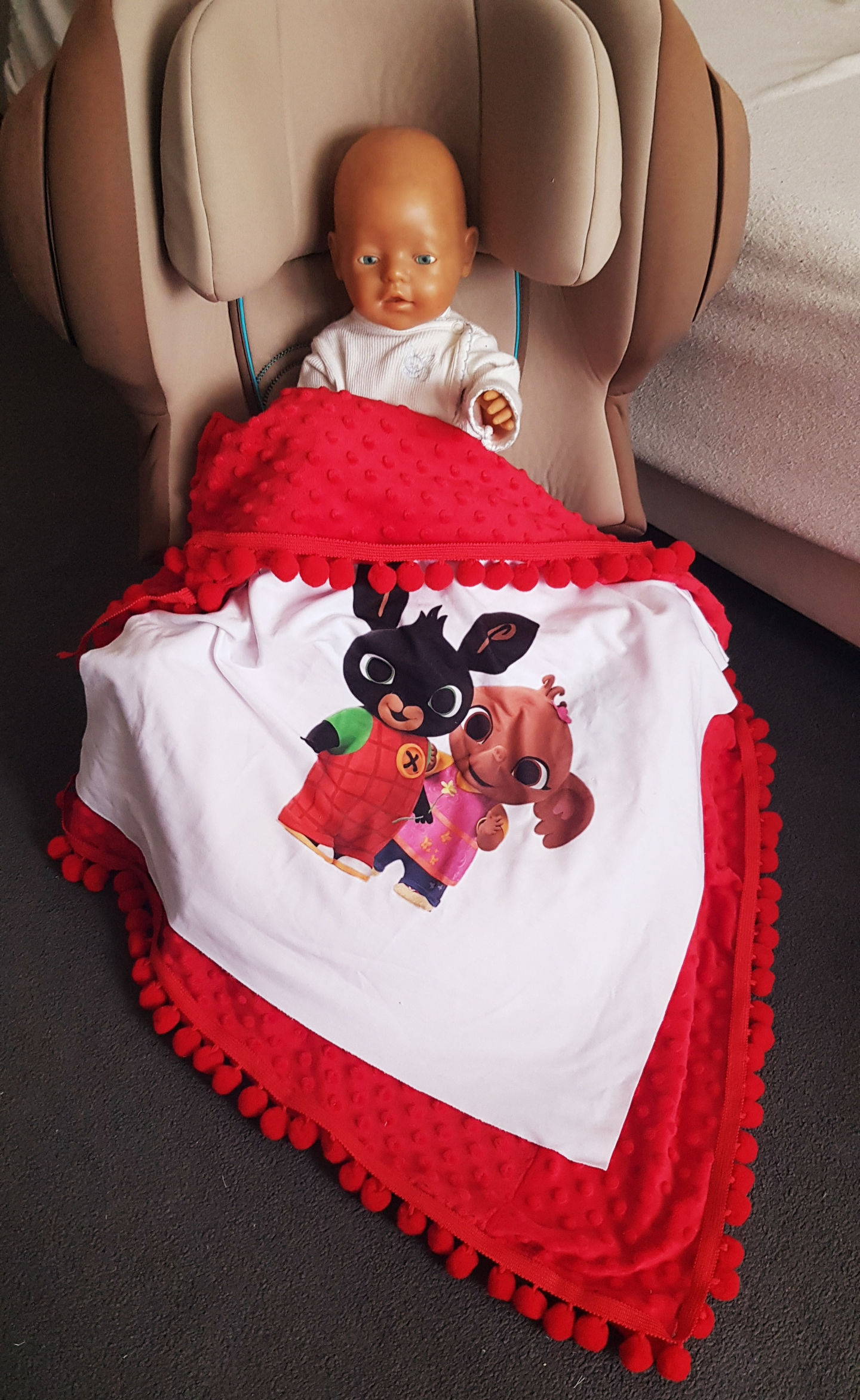 Blanket Bing Skula Red