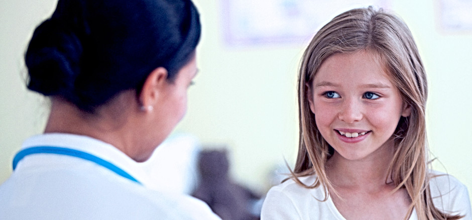 Nurse Checking Girl