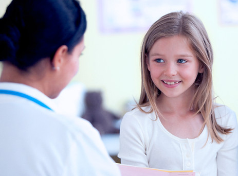 Nurse Checking Girl