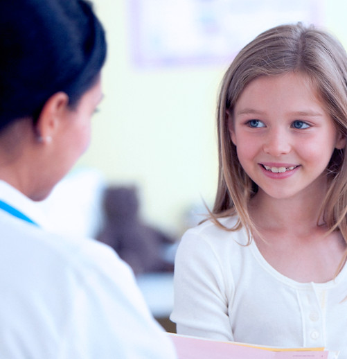 Nurse Checking Girl