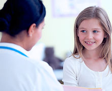 Nurse Checking Girl