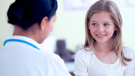 Nurse Checking Girl