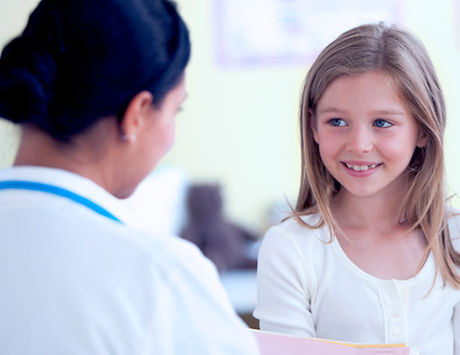 Nurse Checking Girl