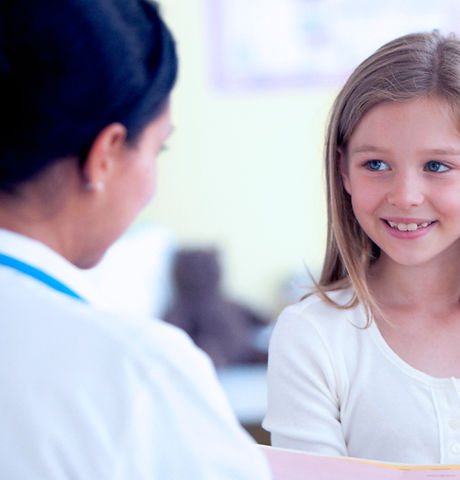 Nurse Checking Girl
