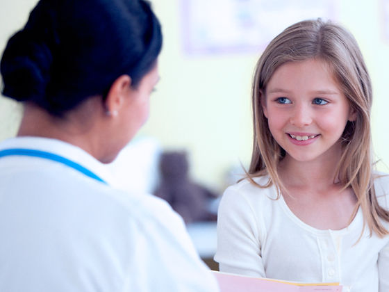 Nurse Checking Girl