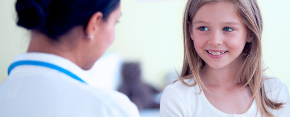 Nurse Checking Girl