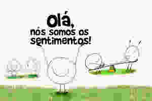 Desenhos representando os sentimentos