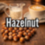 Thumbnail: Hazelnut coffee with milk and fresh hazelnuts