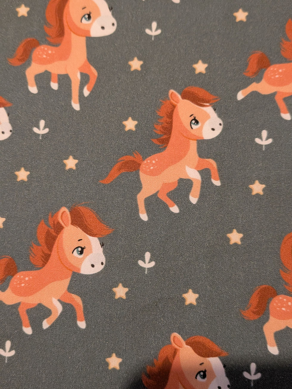 chevaux, gris/kaki