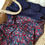 Miniature : Plaid ou Couverture "Liberty rouge" 75x100cm