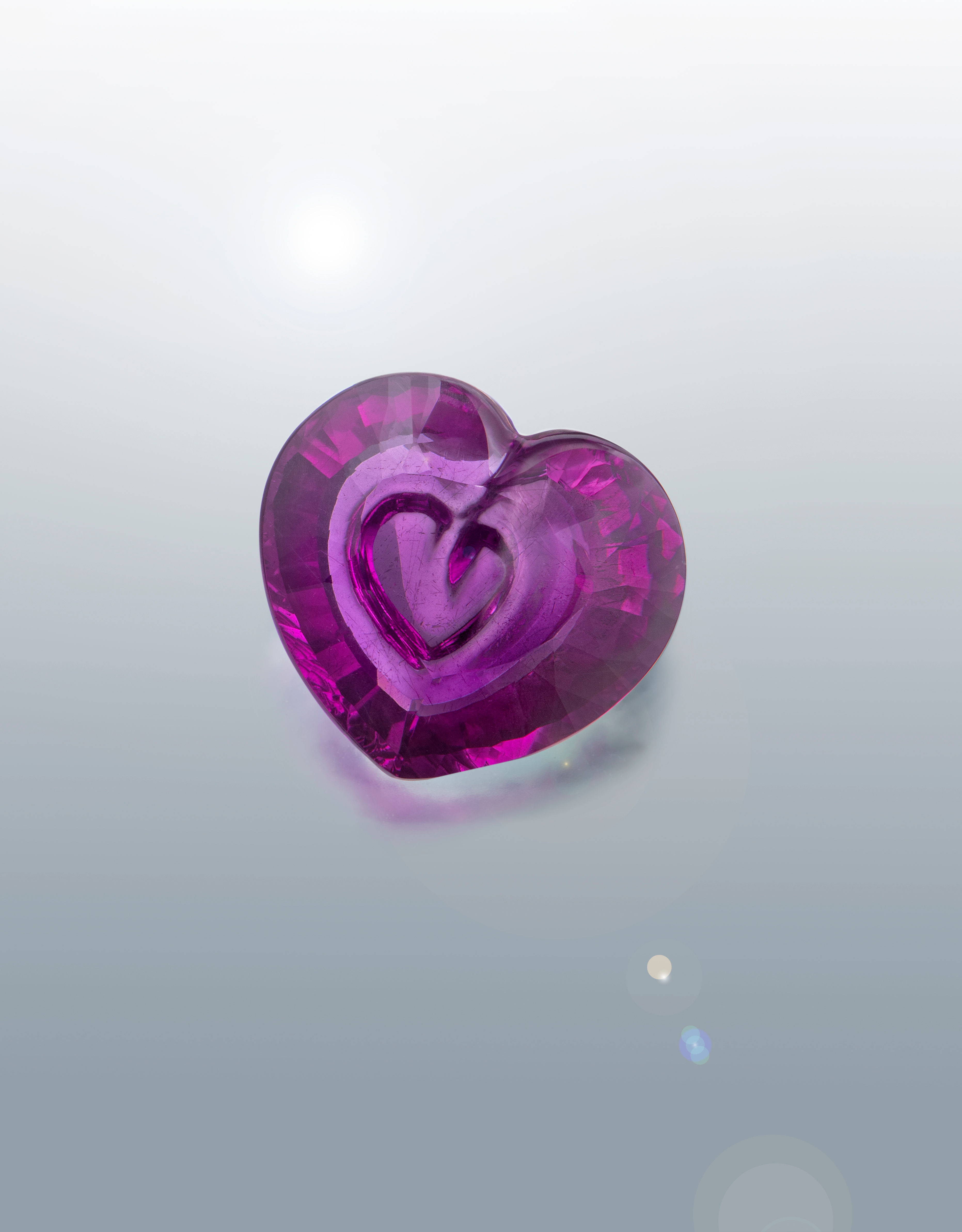 "Queen of Hearts" Purple/Pink Color Change Pastel Pyrope Garnet
