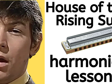 The House of the Rising Sun - Free Harmonica Tabs & Lesson