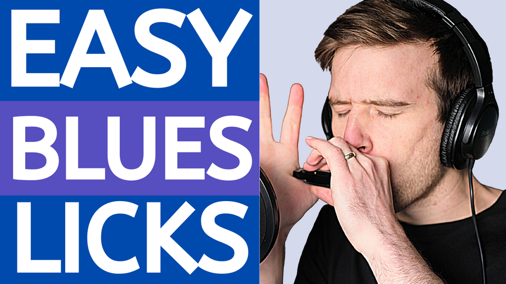 Easy Blues Licks Beginner Blues Harmonica Lesson & Tab