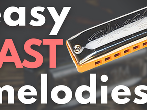 Seydel Session Steel harmonica. Text: easy FAST melodies