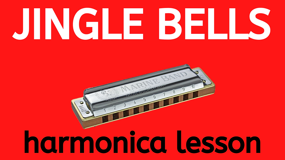 Jingle Bells free harmonica lesson and tabs LearnTheHarmonica